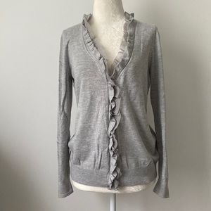 Ann Tylor Long Sleeve Gray Sweater